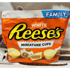 Конфети з білого шоколаду та арахісової пащі Reese's miniature cups оригінал