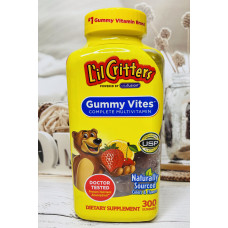 Мультивітаміни для дітей L'il Critters Gummy Vites Complete Multivitamin оригінал
