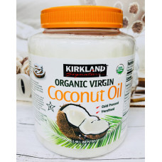Органическое кокосовое масло KIRKLAND Coconut Oil, 2.5 литра, оригинал.