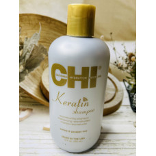 Кератиновий відновлювальний шампунь CHI Keratin Shampoo оригінал