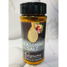 Сіль зі спеціями Supreme Tradition Seasoning Salt переводится на русский язык как Соль с пряностями Supreme Tradition Seasoning Salt.