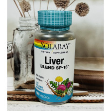Капсули для підтримки здоров'я печінки Solaray Liver Blend SP-13 оригінал
