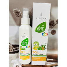 Сонцезахисне молочко-спрей для дітей LR Sun Milk Spray SPF50 оригінал