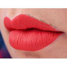Стійка коралово-червона помада Lime Crime колір Suedeberry оригінал