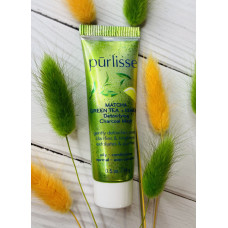 Детокс-маска для шкіри обличчя із зеленим чаєм та лимоном PURLISSE Mask оригінал