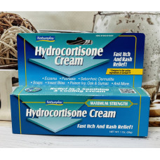 Крем від сверблячки та укусів комах Natureplex Hydrocortisone Cream оригінал