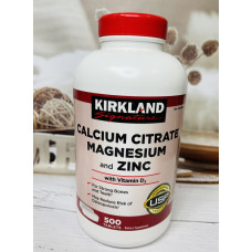 Цитрат кальцію, магній та цинк KIRKLAND Calcium Citrate оригінал