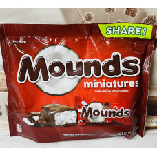 Конфети Mounds Miniatures кокос та чорний шоколад оригінал