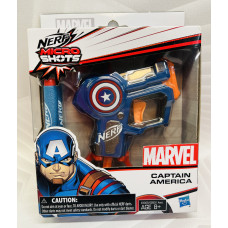 Малий бластер Марвел Капітан Америка NERF Captain America оригінал