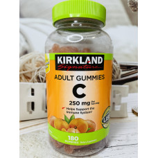 Вітамін С у желейках Kirkland 250мг, 180штук оригінал