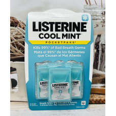 Набір освіжаючих смужок для рота Listerine PocketPaks Breath Strips м'ята оригінал