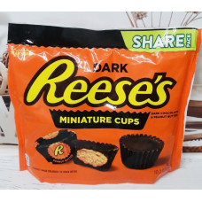 Конфети чорний шоколад з арахісовою пасти всередині REESE'S miniature cups оригінал