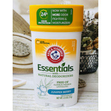 Натуральний твердий дезодорант ARM and HAMMER Essentials Ялівець та ягоди оригінал