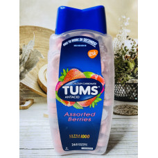Конфети від печії та болю у шлунку TUMS Antacid Chewable Tablets, 265шт оригінал