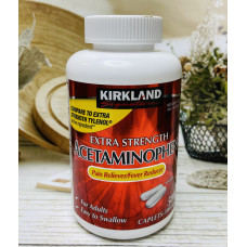 Ацетамінофен Kirkland Extra Strength Acetaminophen оригінал