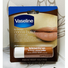 Бальзам для губ Vaseline lip therapy Какао оригінал