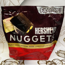 Шоколадні конфети Hershey's Nuggets з темного шоколаду з мигдалем оригінал