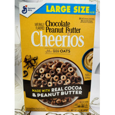 Сухий завтрак Cheerios вівсяні кільця з шоколадом та арахісовою пастою оригінал