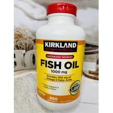 Риб'ячий жир Kirkland Fish Oil Omega 3, 400штук оригінал
