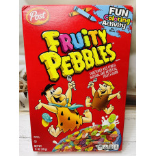 Сухий завтрак Fruity Pebbles хрусткі пластівці оригінал