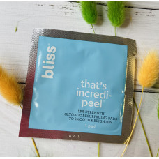 Салфетки-пілінг для шкіри обличчя BLISS That's Incredi-peel оригінал