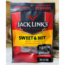 В'ялене яловиче м'ясо Jack Links Beef Jerky солодко-гостре оригінал