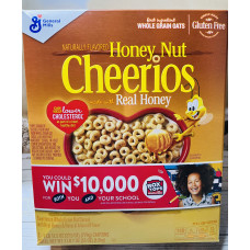 Сухий завтрак Cheerios Honey Nut вівсяні кільця з медом оригінал