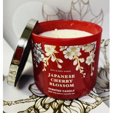 Ароматизована велика свічка Bath and Body Works Японська вишня оригінал
