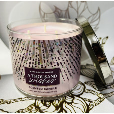 Велика аромасвічка Bath and Body Works Тисяча побажань оригінал