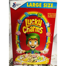 Сухий завтрак Lucky Charms вівсяний з маршмеллоу, без глютена оригінал