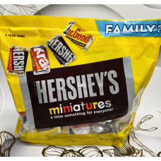 Мікс конфет молочний шоколад Hershey's Miniatures мікс смаків оригінал