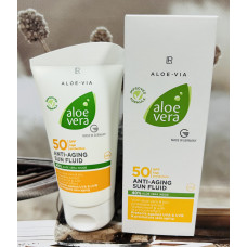Сонцезахисний флюїд LR Anti-Aging Sun Fluid SPF50 оригінал
