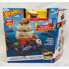 Трек Хот Вілс Морозиво Hot Wheels City Ice Cream Swirl оригінал
