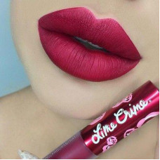 Стійка матова помада Lime Crime колір Red Rose оригінал