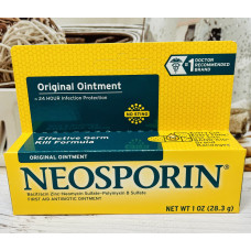 Мазь антибактеріальна для загоєння ран Neosporin Original Ointment Неоспорін оригінал