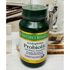 Пробіотики для шлунка та профілактика молочниці NATURE´S BOUNTY Probiotic оригінал