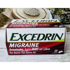 Препарат від мігрені Excedrin Migraine Pain Reliever, 300шт оригінал