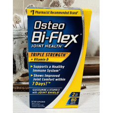 Компекс для здоров'я суглобів OSTEO Bi-flex Triple Strength, 80 штук оригінал