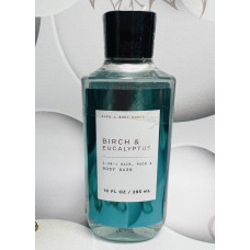Чоловічий шампунь та гель для душу Bath and Body Works Євкаліпт та береза оригінал