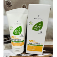 Сонцезахисний лосьйон LR Aloe Vera Sun Lotion SPF50 оригінал