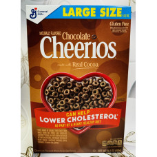 Шоколадний сухий завтрак Cheerios Chocolate вівсяні кільця оригінал