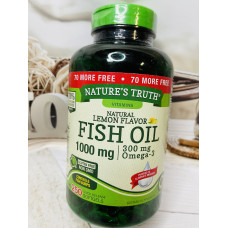 Риб'ячий жир у капсулах Nature's Truth Fish Oil Omega 3, 250 капсул оригінал