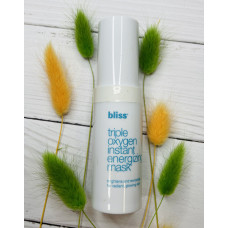 Киснева енергетична маска для обличчя BLISS Triple Oxygen, 15 мл оригінал