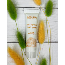Фруктовий органічний пілінг для обличчя ACURE purifying fruit peel оригінал