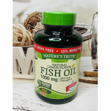 Риб'ячий жир у капсулах Nature's Truth Fish Oil, 125 капсул оригінал