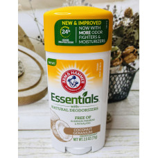 Натуральний твердий дезодорант ARM and HAMMER Essentials Кокос і герань оригінал