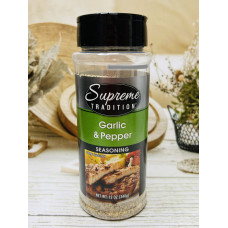 Приправа часник і перець Supreme Garlic and Pepper Seasoning оригінал