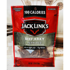 Сушене яловиче м'ясо Jack Links з перцем оригінал.