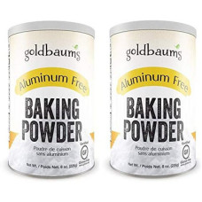 Goldbaums Baking Powder, 8 oz (Pack of 2): качественный порошок для выпечки с оригинальным вкусом и удвоенным объемом