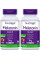 Natrol Мелатонин Быстрое Распадение 5 мг Клубничный Вкус, 250 Таблеток (Пачка из 2)